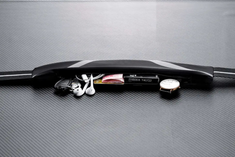 Water-Resistant Sport Waist Pack Running Belt with Reflective Strip JupiterGear