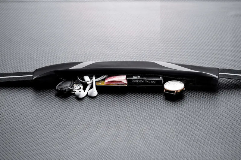 Water-Resistant Sport Waist Pack Running Belt with Reflective Strip JupiterGear