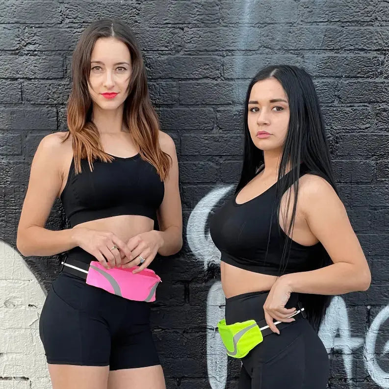 Water-Resistant Sport Waist Pack Running Belt with Reflective Strip JupiterGear