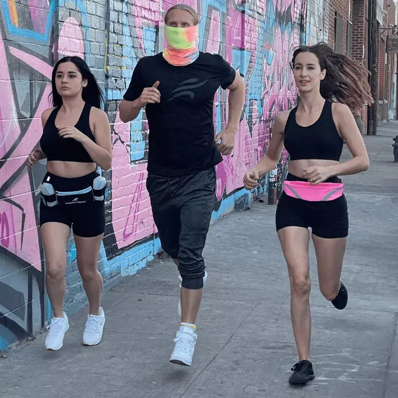 Water-Resistant Sport Waist Pack Running Belt with Reflective Strip JupiterGear