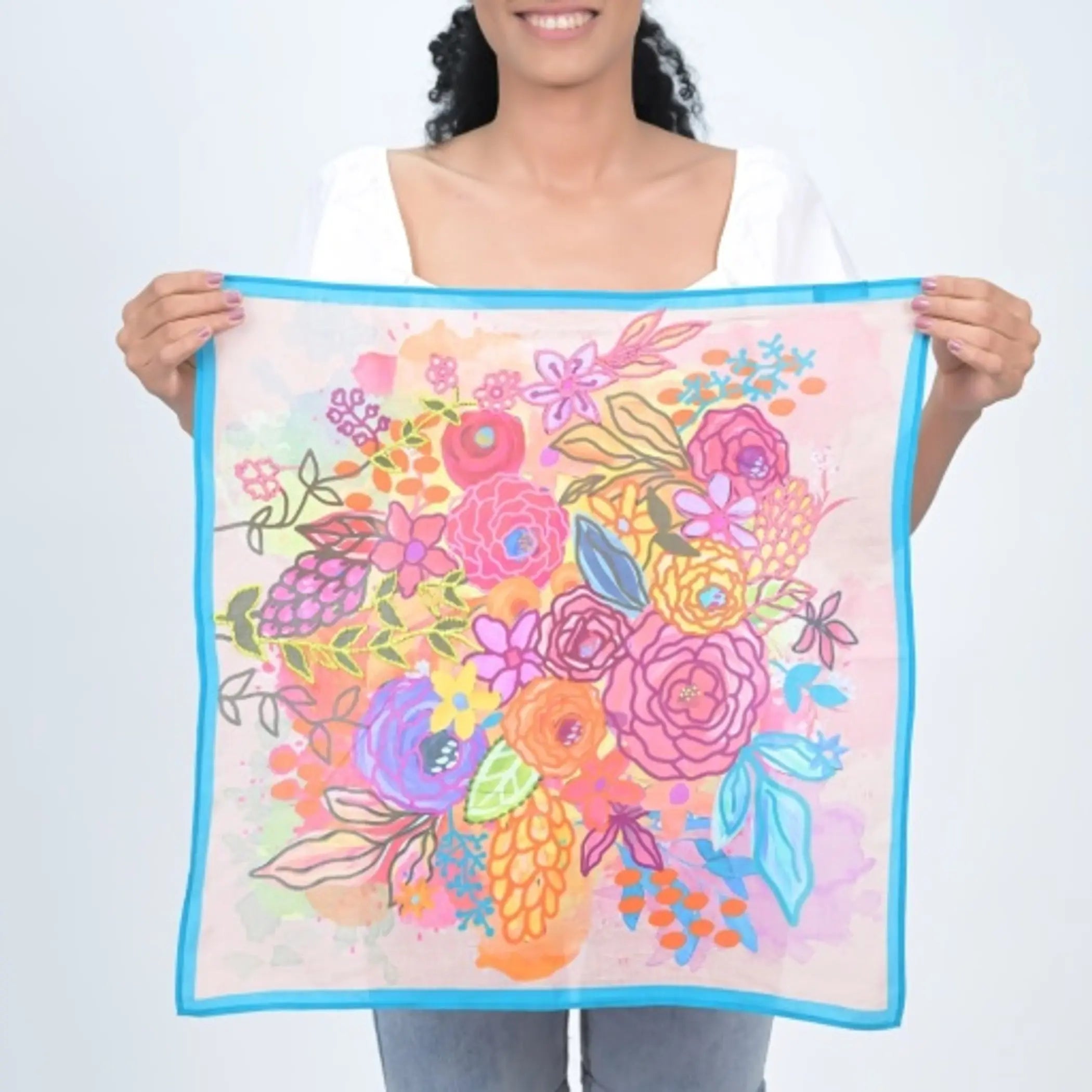 Waterflower Print Bandana Vismaya