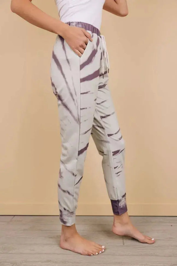 Watermelon Sugar Tie Dye Joggers Stay Warm in Style