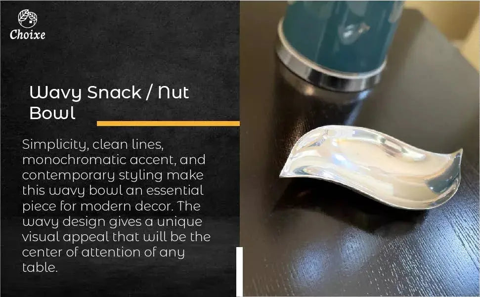 Wavy Snack/Nut Bowl Choixe