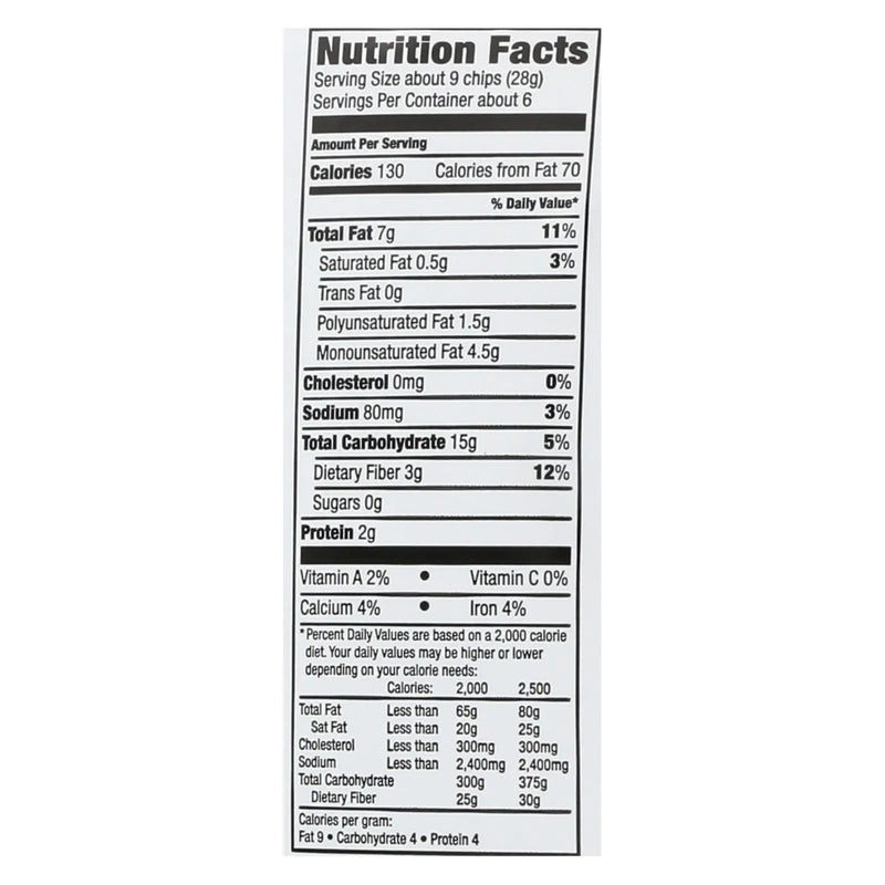Way Better Snacks Tortilla Chips - Multi - Grain - Case Of 12 - 5.5 Oz. Way Better Snacks