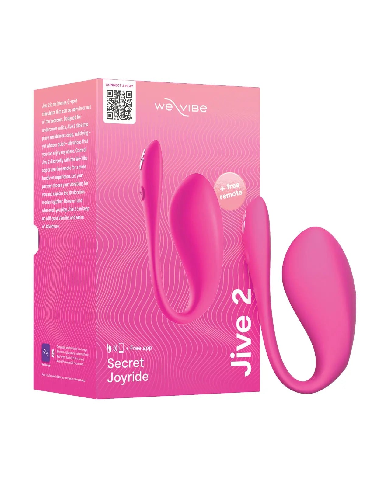 We-Vibe Jive 2 - Electric Pink Wow Tech