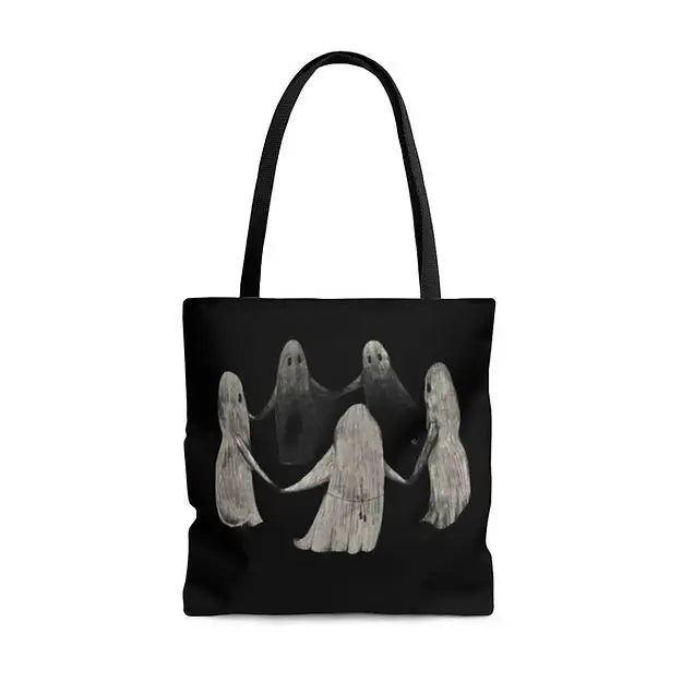 Whimsy Gothic Inspired - Ghostly Gathering - Tote Bags Fantasia Moon