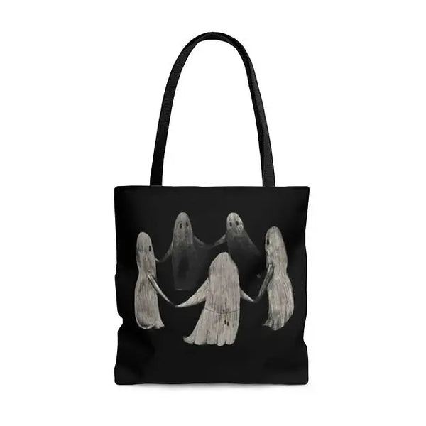 Whimsy Gothic Inspired - Ghostly Gathering - Tote Bags Fantasia Moon