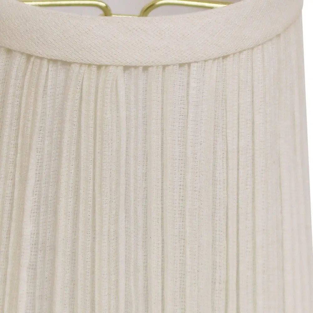 White Broadcloth Empire Lamp Shade Homeroots Lighting