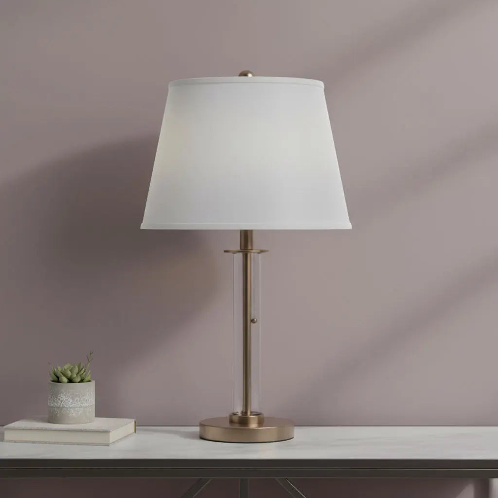 White Faux Silk Plain Drum Lamp Shade Homeroots Lighting