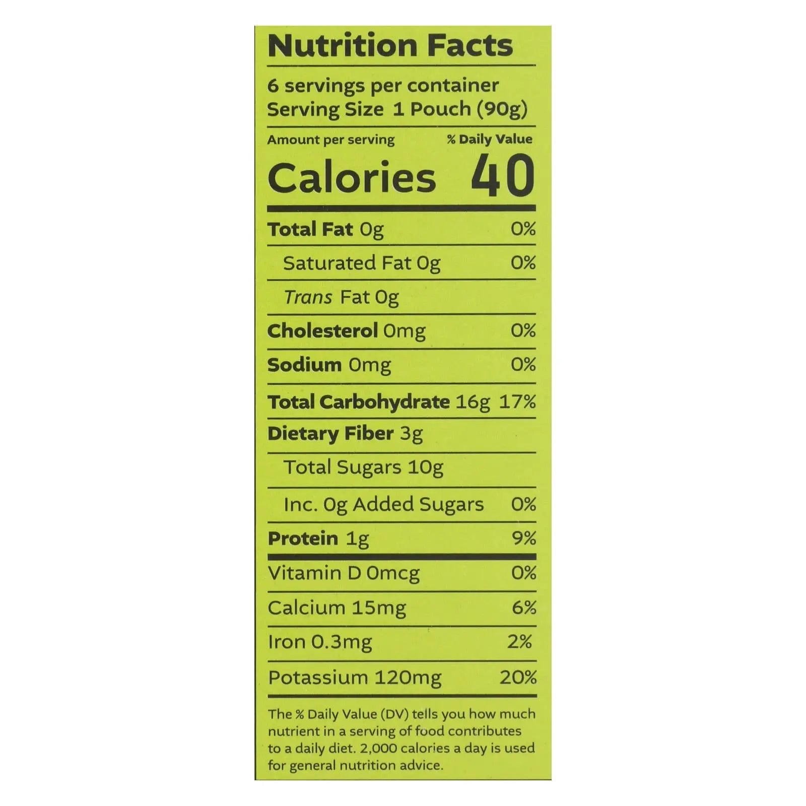 White Leaf Provisions - Baby Food Pear Ban Kiwi - Case Of 6 - 3.2 Oz White Leaf Provisions