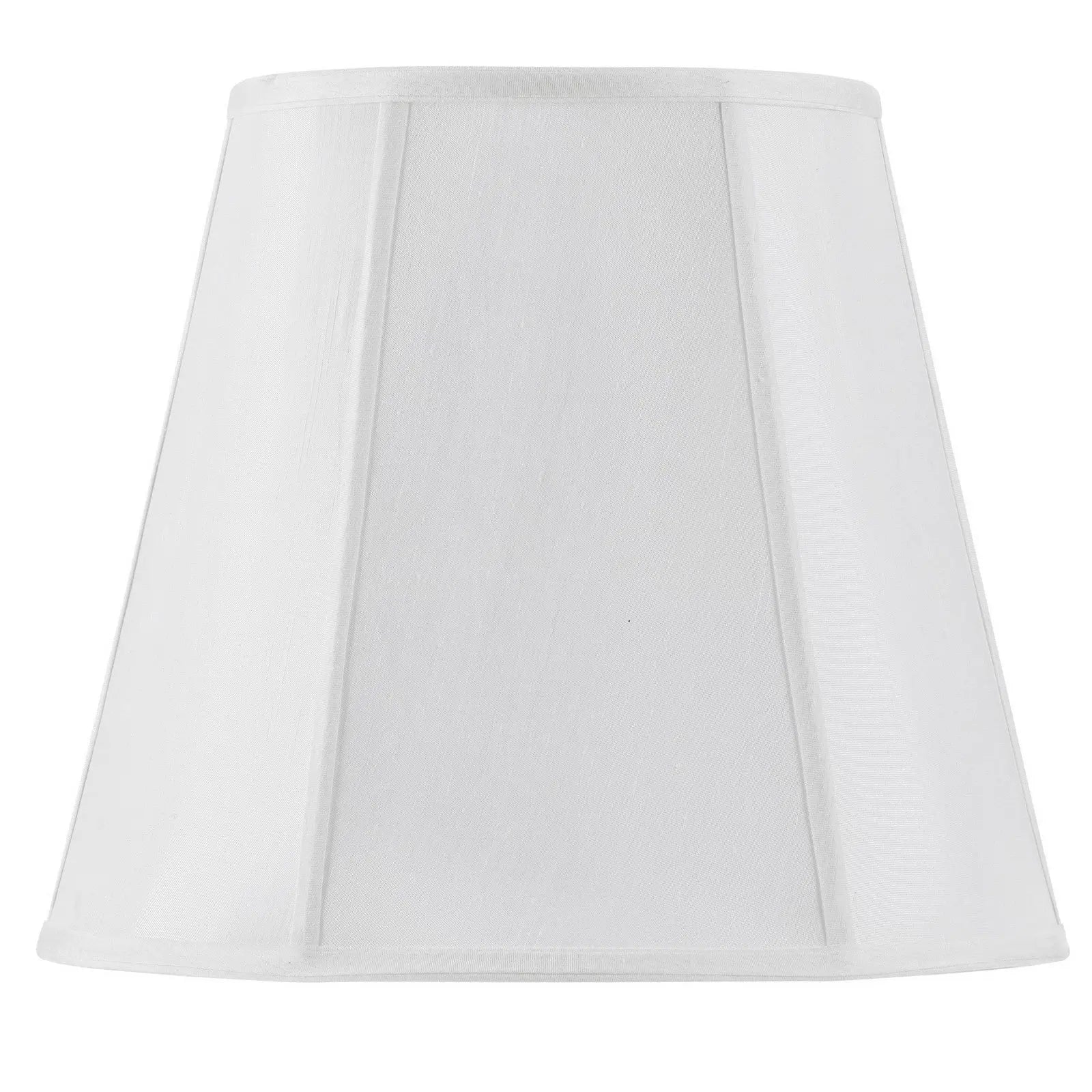 White Linen Piped Empire Lamp Shade Homeroots Lighting