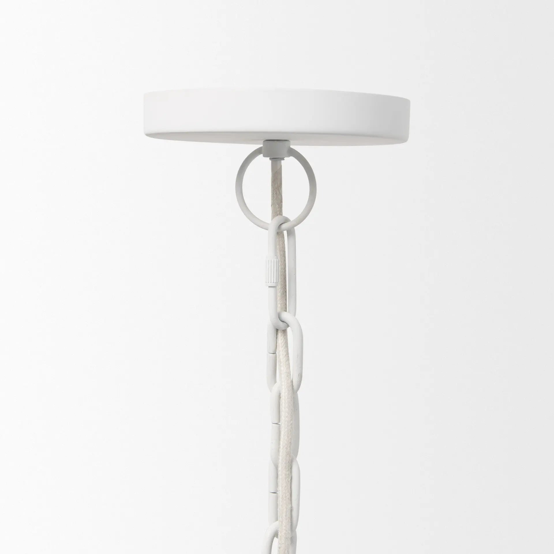 White Metal Single Ceiling Light With White Shades Homeroots Lighting