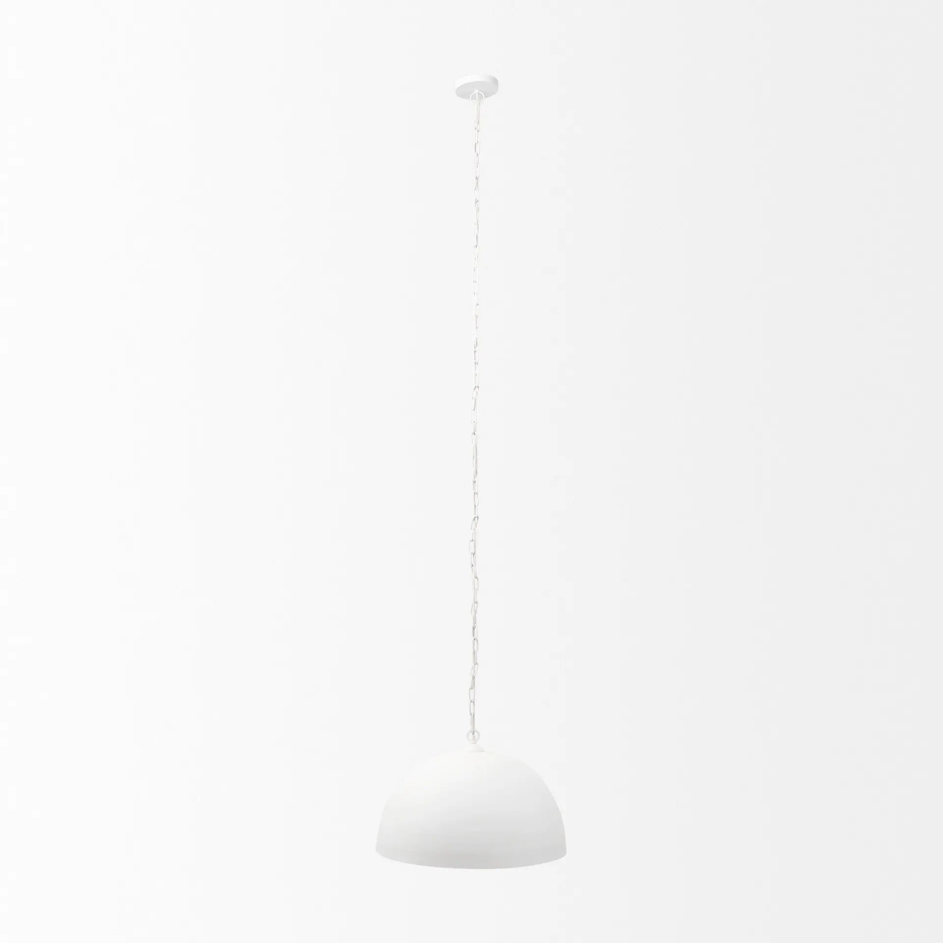 White Metal Single Ceiling Light With White Shades Homeroots Lighting