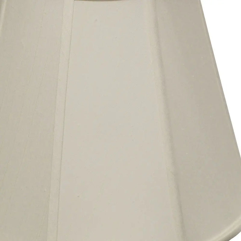 White Monay Shantung Silk Empire Lamp Shade Homeroots Lighting