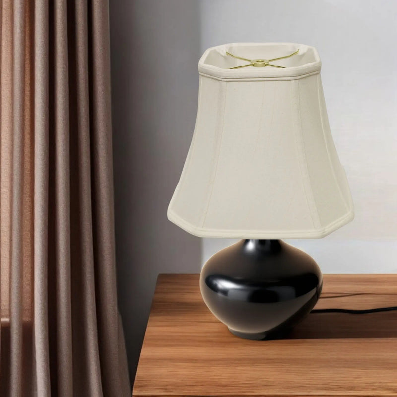 White Monay Shantung Silk Square Lamp Shade Homeroots Lighting