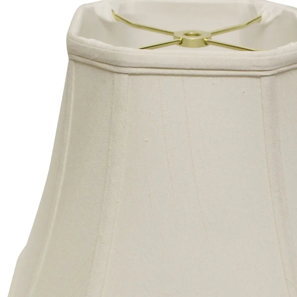 White Monay Shantung Silk Square Lamp Shade Homeroots Lighting