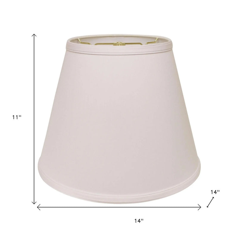 White No Slub Innsbruck Empire Lamp Shade Homeroots Lighting