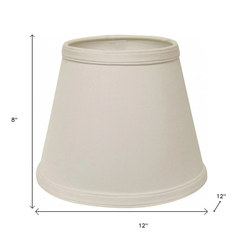 White No Slub Innsbruck Empire Lamp Shade Homeroots Lighting