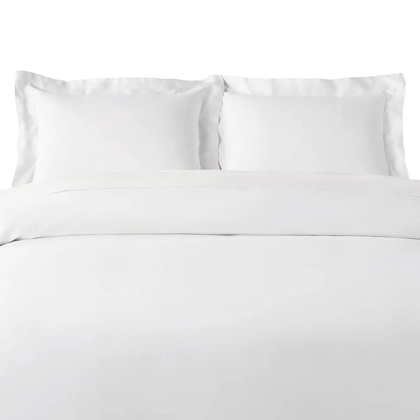 White Queen Rayon Washable Duvet Cover Set Homeroots Bed & Bath