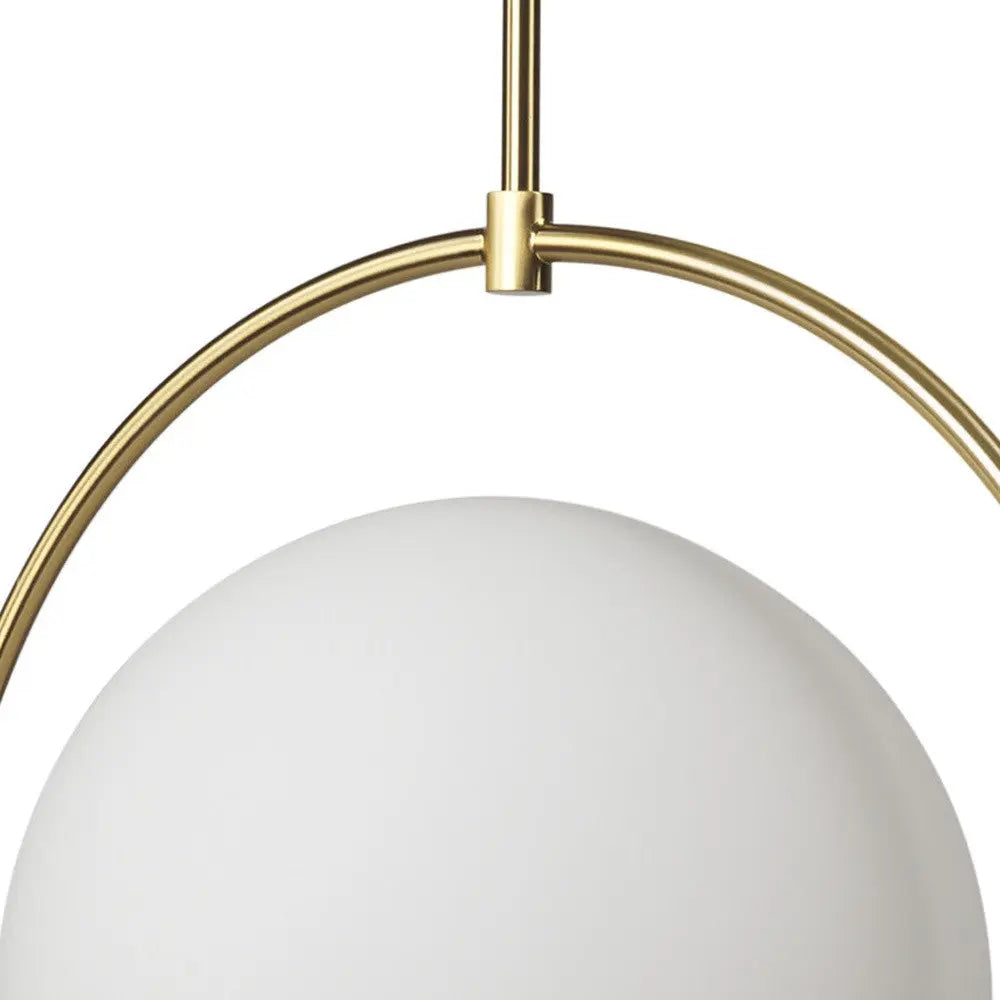 White Single Metal Dimmable Ceiling Light With White Shades Homeroots Lighting