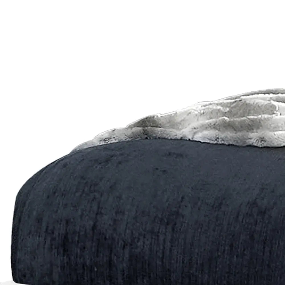 White Solid Wood Queen Upholstered Linen Bed Frame - GreatEagleInc