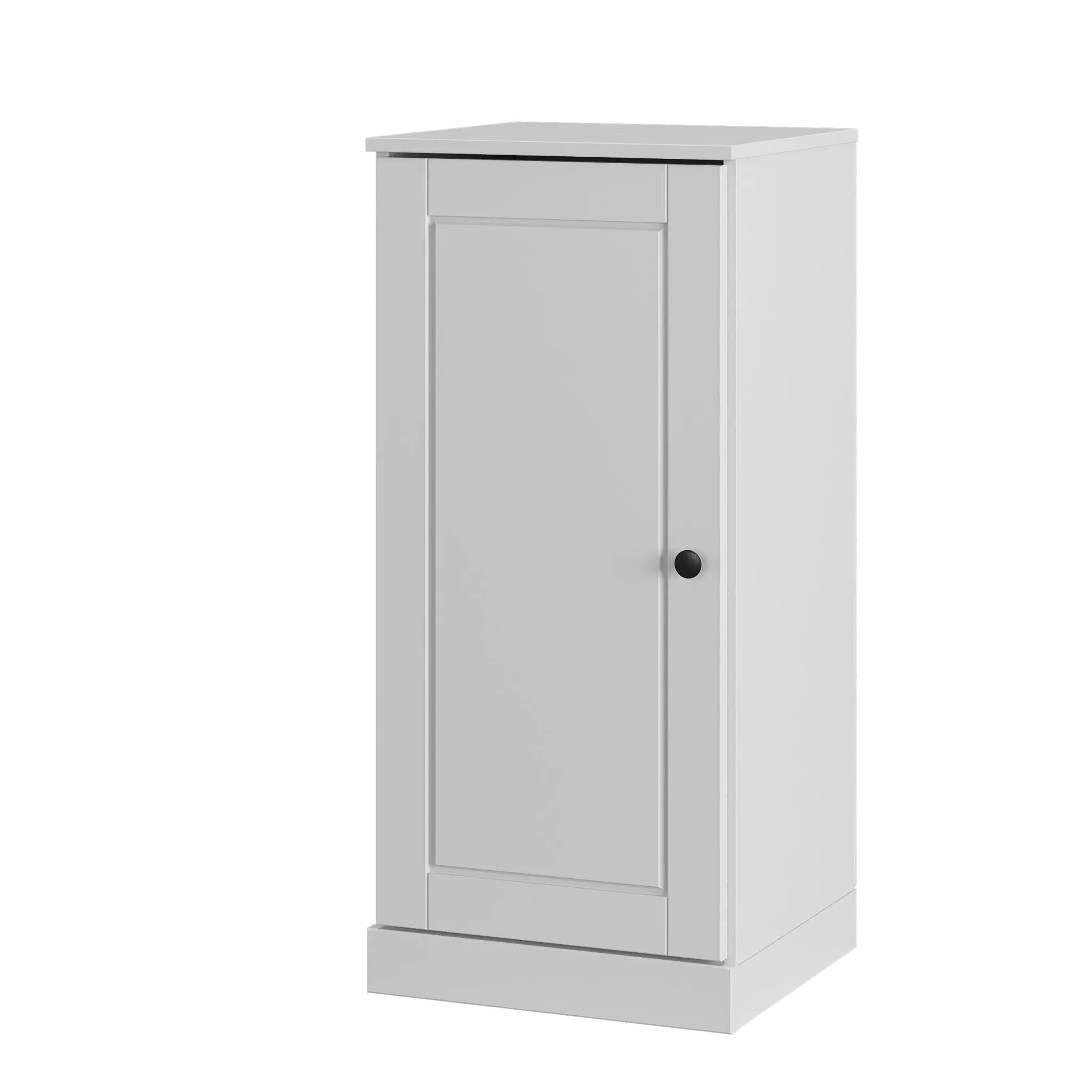White Ten Pair Solid WoodShoe Storage Cabinet Homeroots Organization