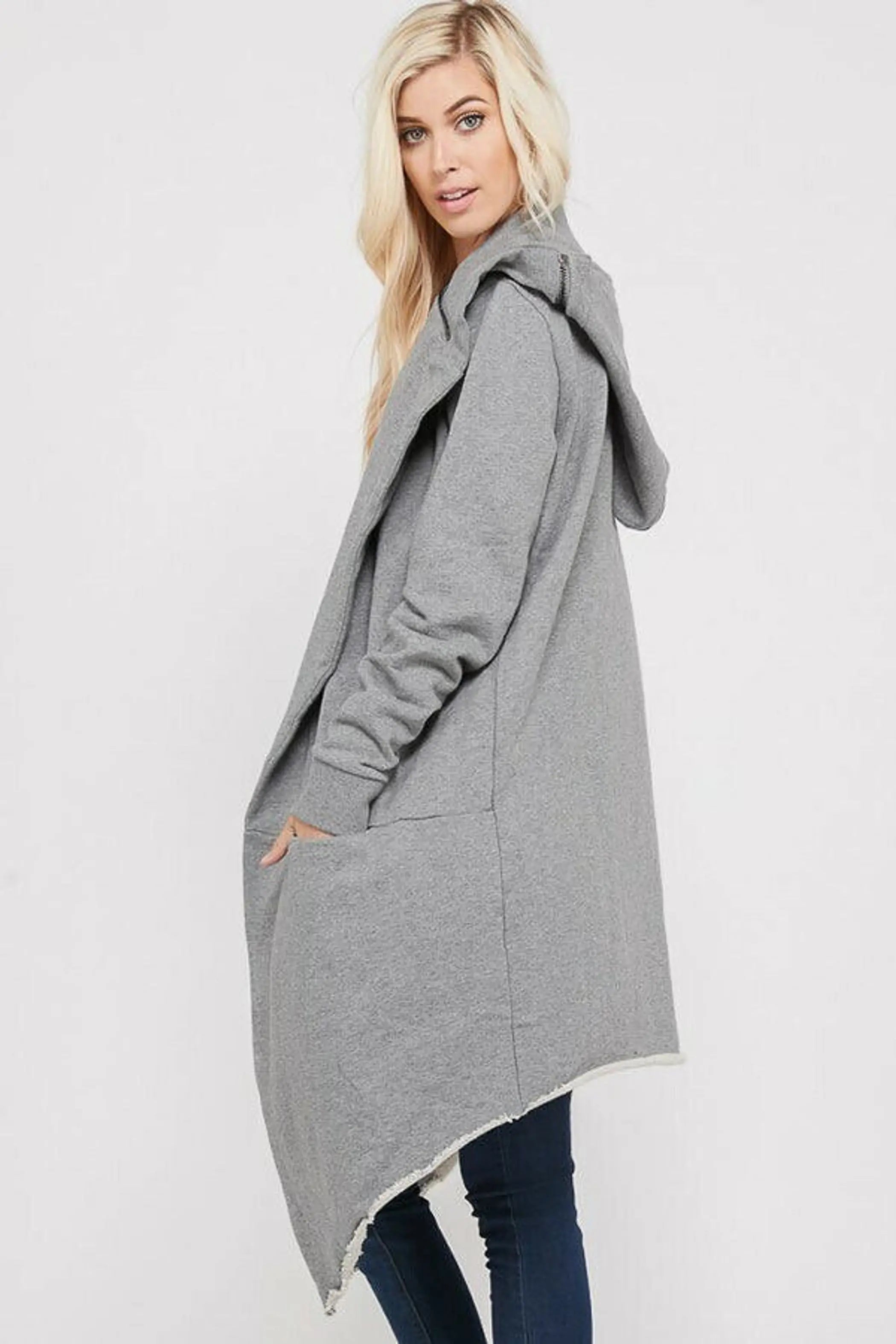 Wide Collar Hooded Long Cotton Coat SurelyMine