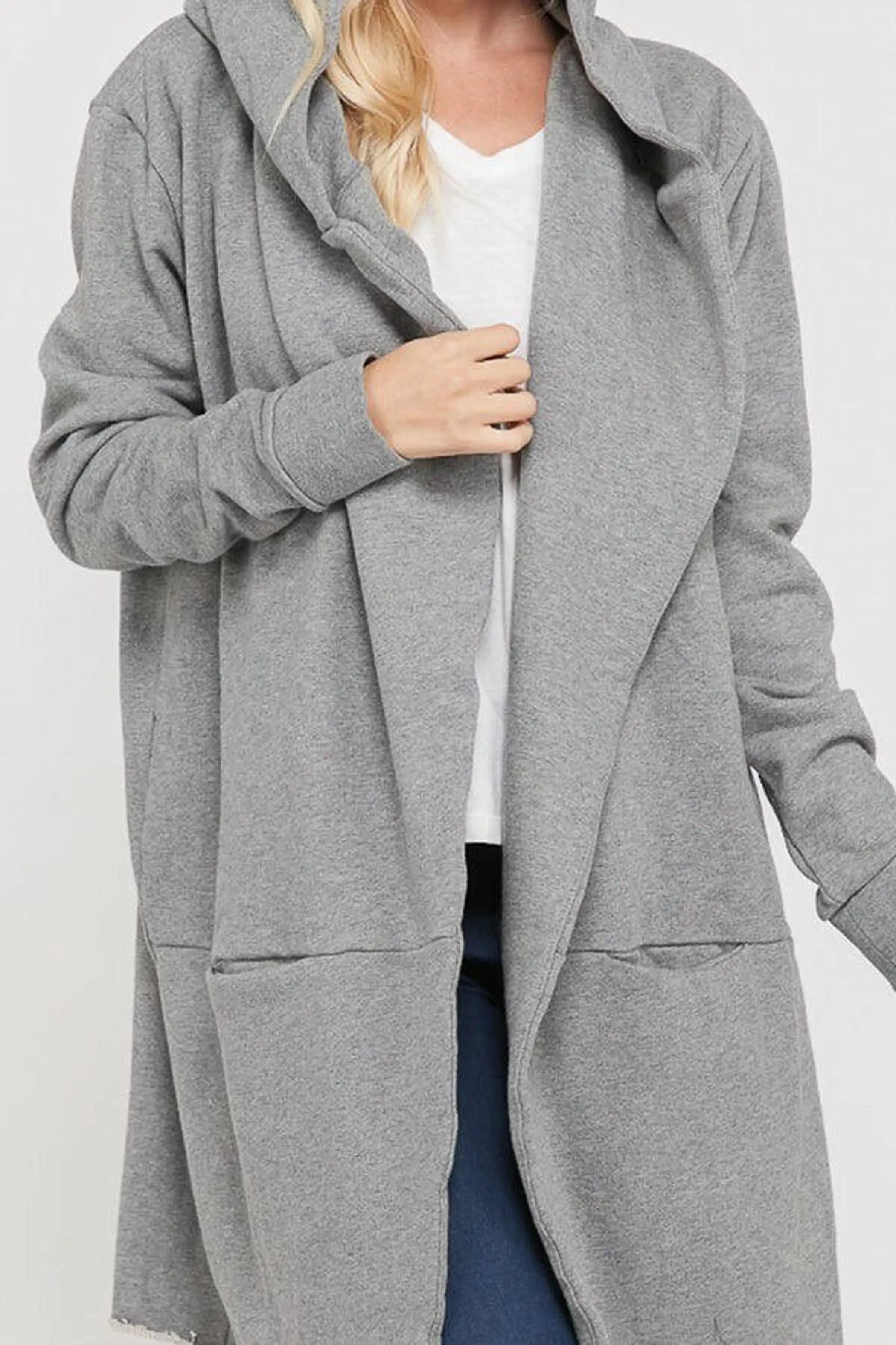 Wide Collar Hooded Long Cotton Coat SurelyMine
