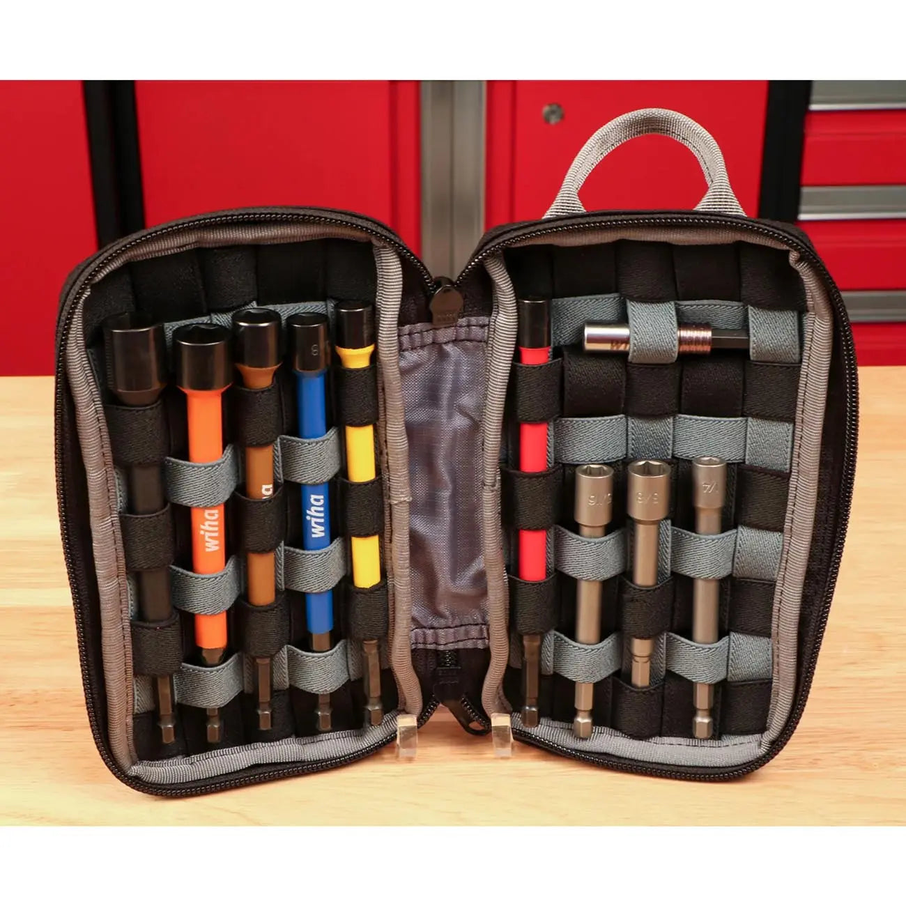 Wiha Cordura Utility Organizer With Zipper Pouch WIHA