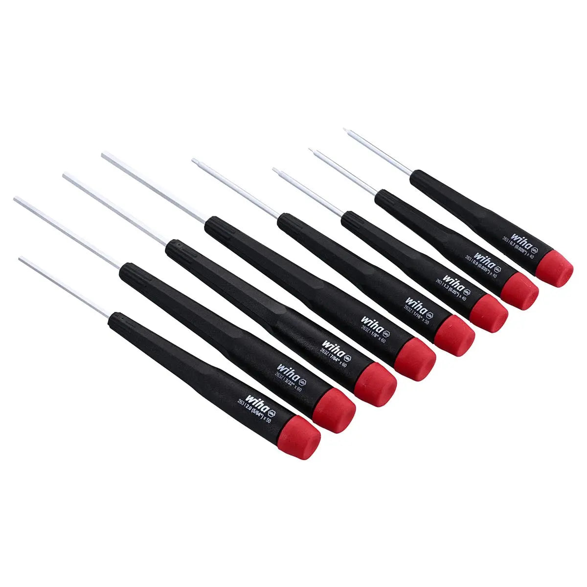 Wiha Precision Hex Sae Screwdrivers (8 Piece Set) WIHA