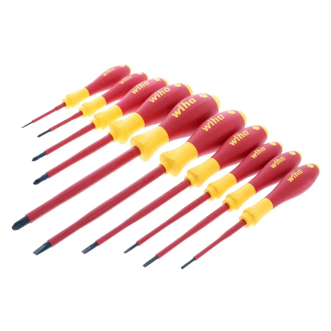 Wiha Slotted And Phillips Insulated Screwdriver Set WIHA