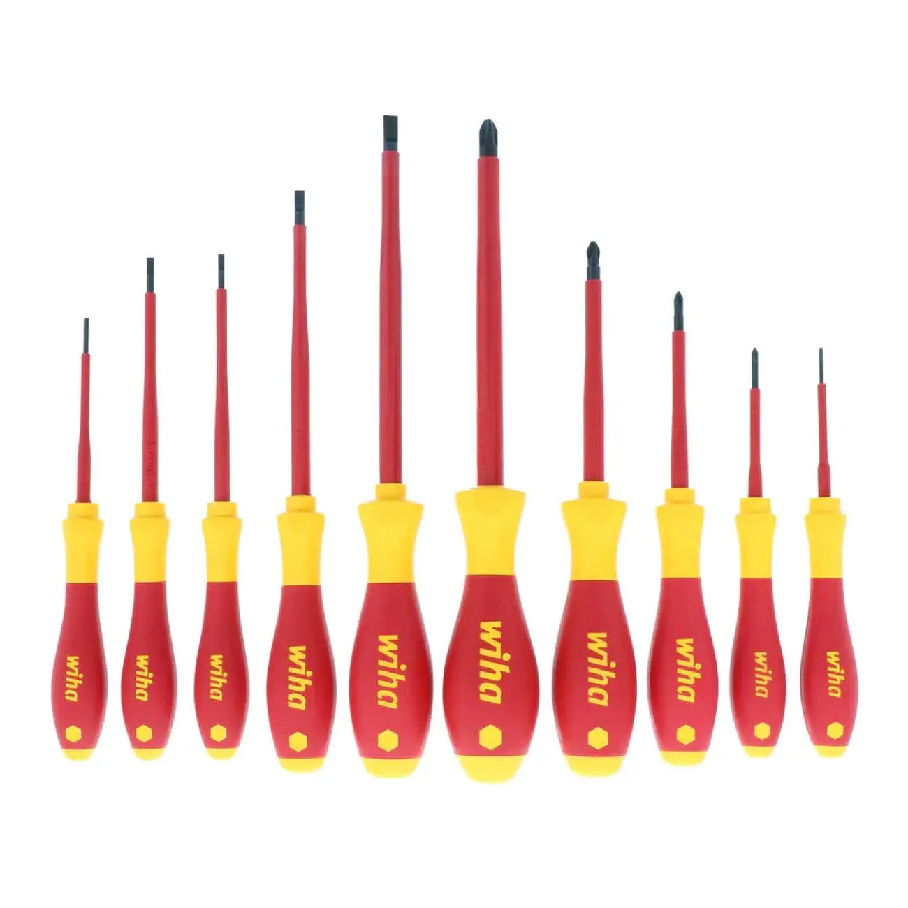 Wiha Slotted And Phillips Insulated Screwdriver Set WIHA