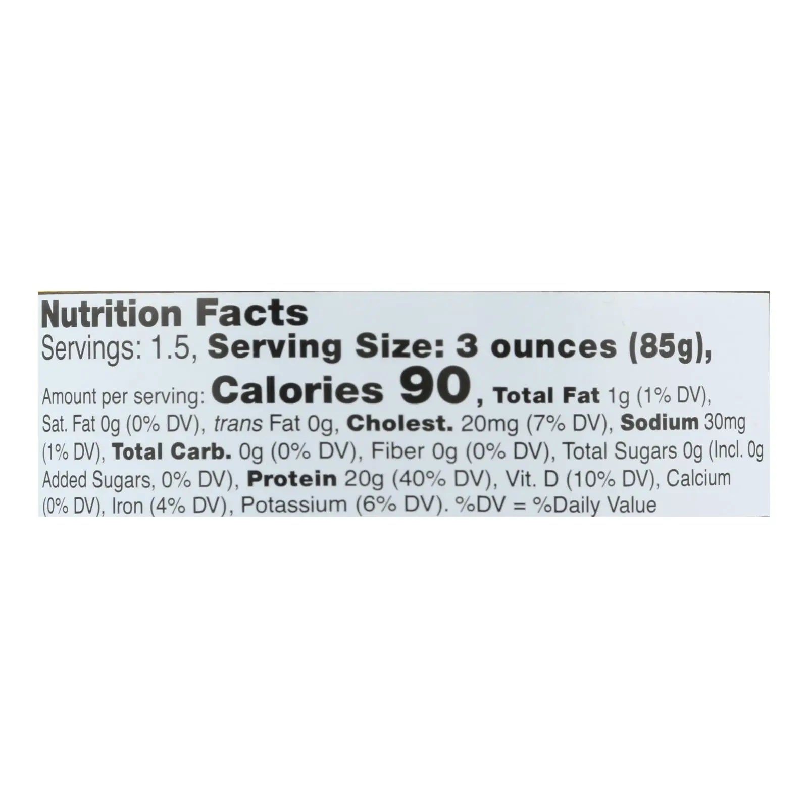 Wild Planet Wild Skipjack Light Tuna - No Salt Added - Case Of 12 - 5 Oz. Wild Planet