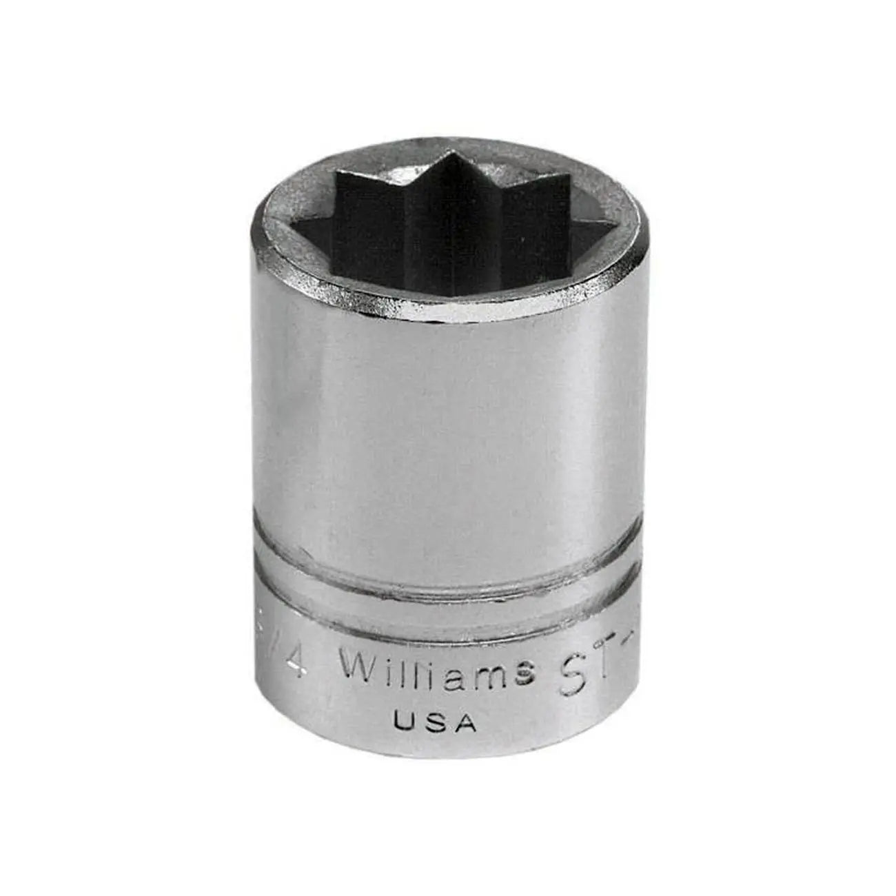 Williams 3/4″ Shallow Socket 1/2″ Drive 8 Point WILLIAMS