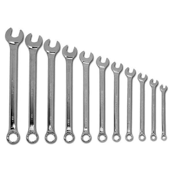 Williams Sae Combination Wrench Set (11 Piece) WILLIAMS