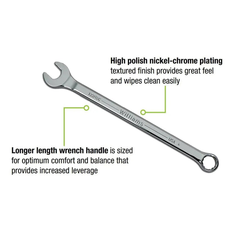 Williams Sae Combination Wrench Set (11 Piece) WILLIAMS
