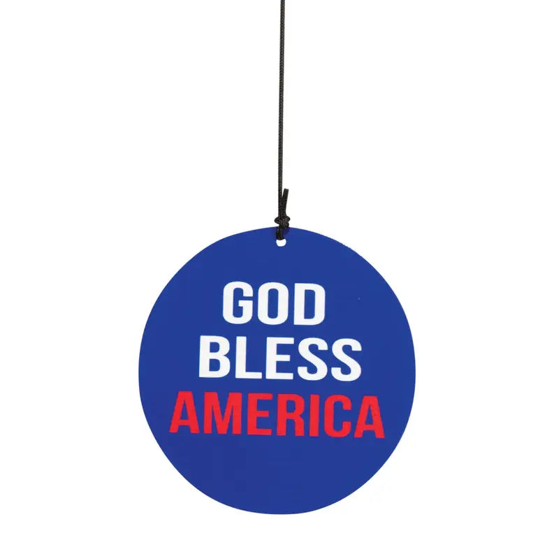 Windchime God Bless America Dicksons Inc