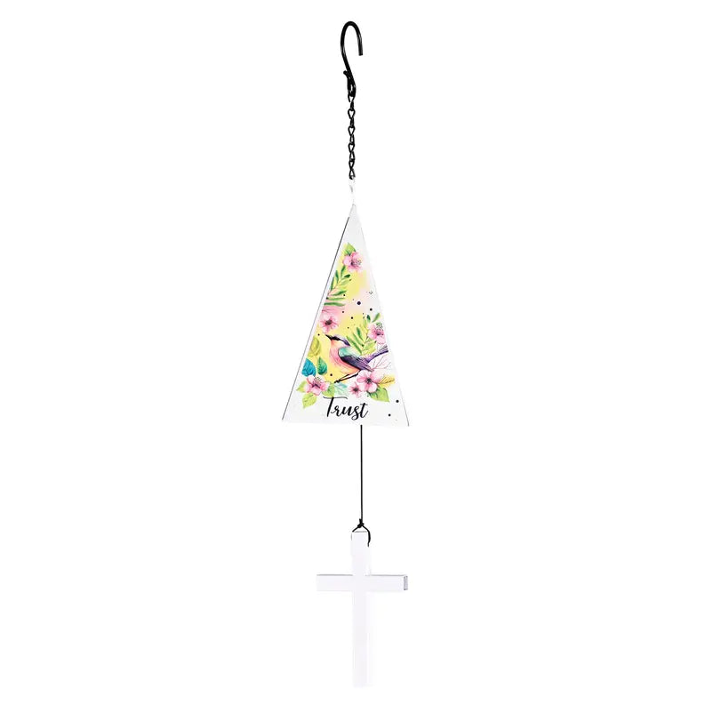 Windchime Iron Sail Faith Hope Bird Dicksons Inc