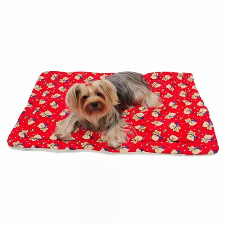 Winter Bear Flannel/Ultra-Plush Blanket Klippo Pet