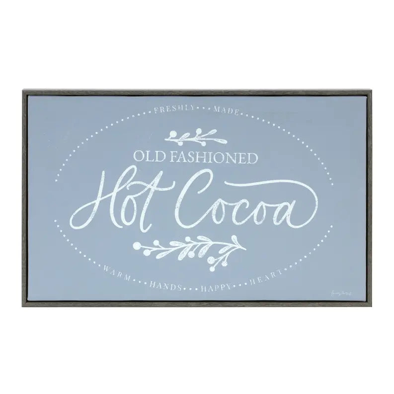 Winter Cookies and Cocoa Wall Sign Melrose International