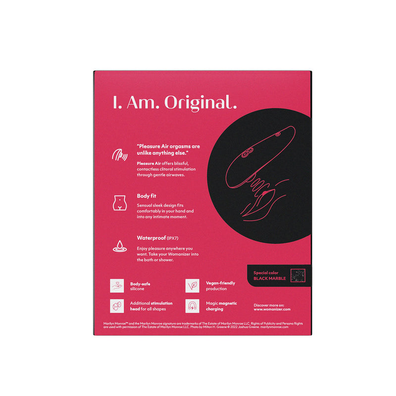 Womanizer Classic 2 Marilyn Monroe Special Edition - Black Marble Womanizer