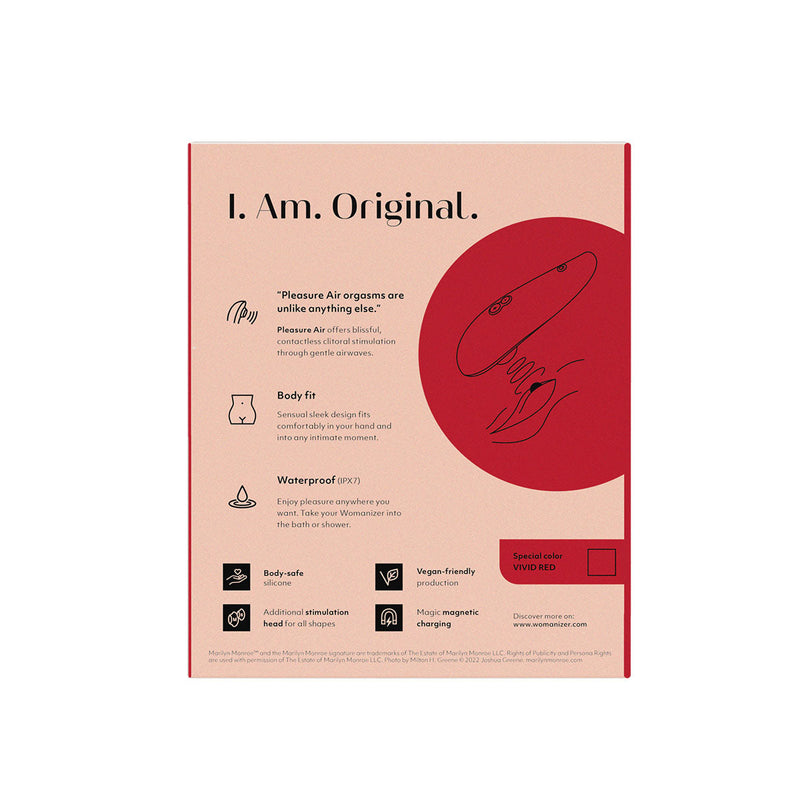 Womanizer Classic 2 Marilyn Monroe Special Edition - Vivid Red Womanizer