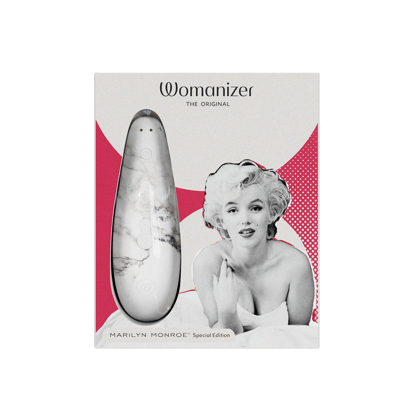 Womanizer Classic 2 Marilyn Monroe Special Edition - White Marble Womanizer