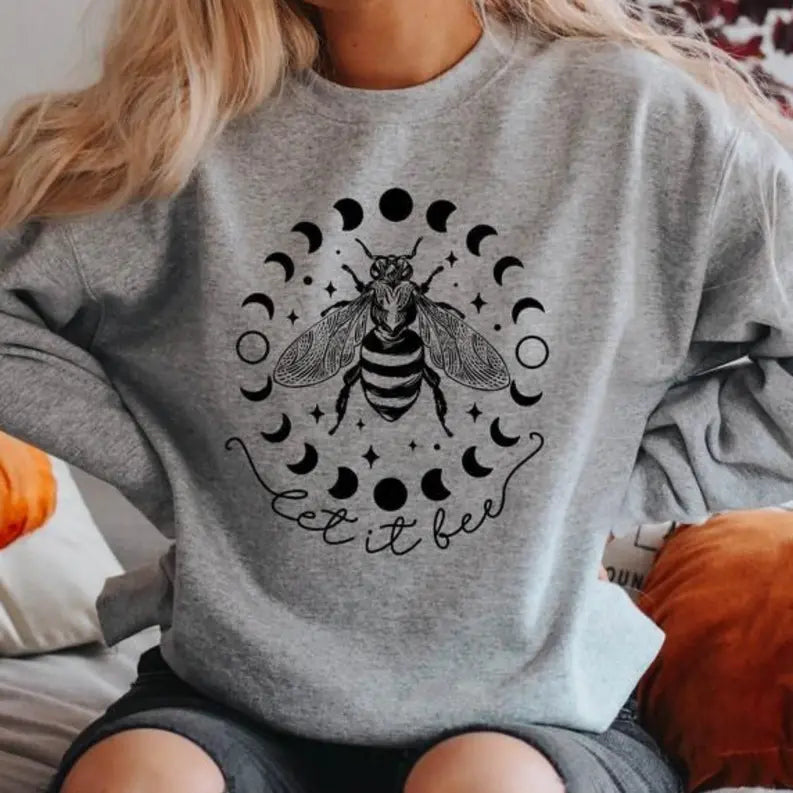 Women's Let It Bee Sweatshirt Dream Team Designs