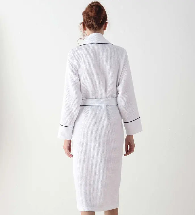 Women's Luxury Long Waffle Bathrobe Seren