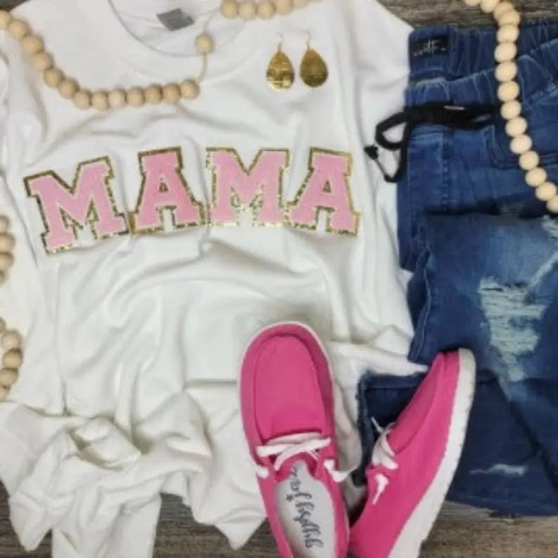 Women's Mama Sweatshirt Dream Team Designs