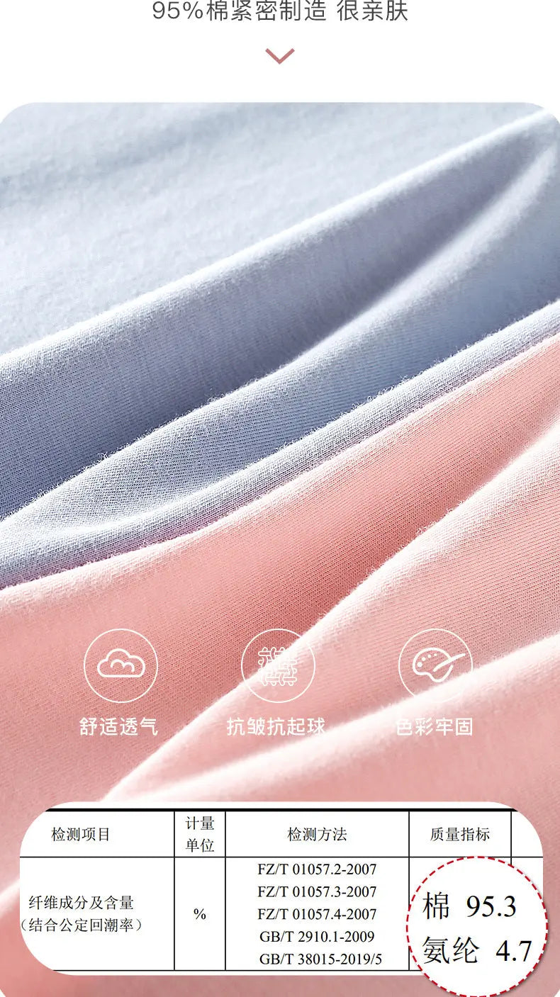 Women's Pajama Pants Summer Three-Quarter Pants Pure Cotton Thin Large Size Home Pants Large Pants Home Pants Loose Factory Wholesale GreatEagleInc