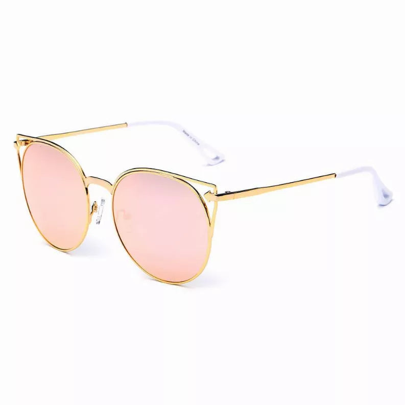 Women's Round Cat Eye Sunglasses IRIS FASHION INC