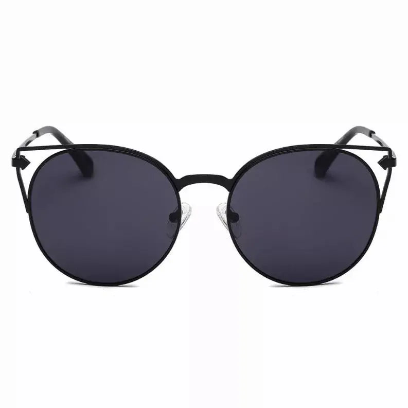 Women's Round Cat Eye Sunglasses IRIS FASHION INC