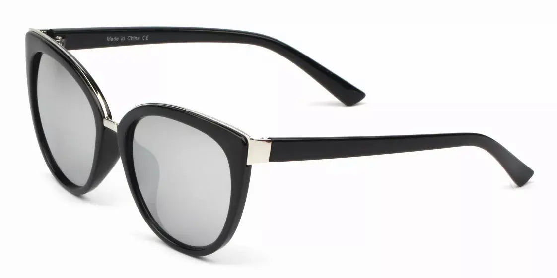 Women's Round Cat Eye Sunglasses IRIS FASHION INC